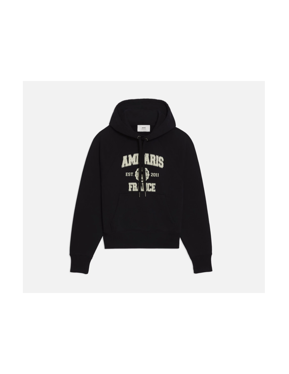 sweat capuche noir Ami