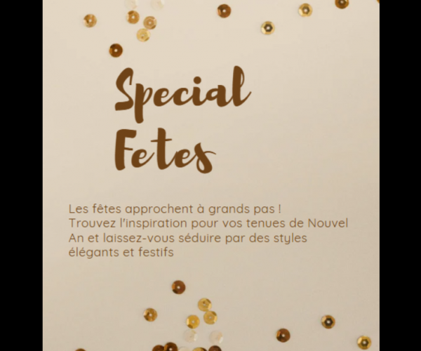 Spécial fêtes !